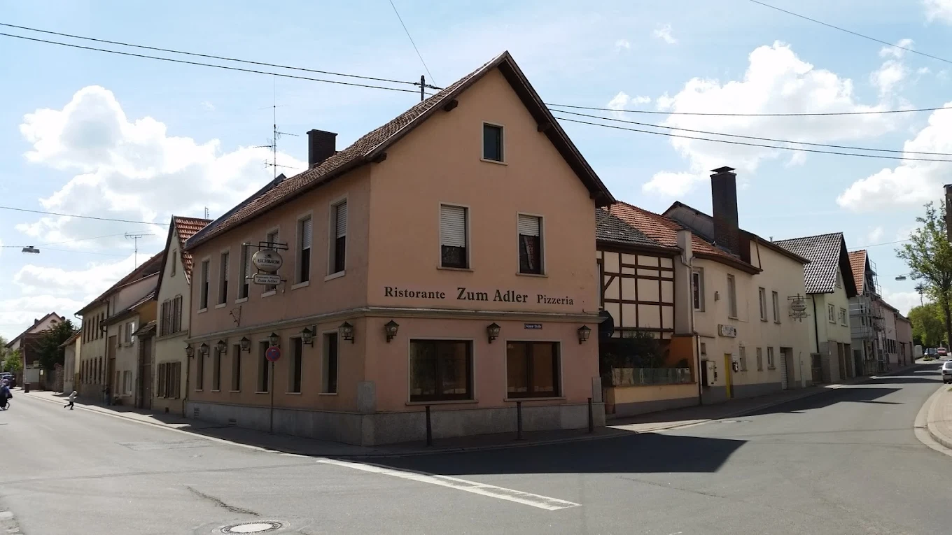 Frontansicht Imbiss-Pizzeria Zum Adler